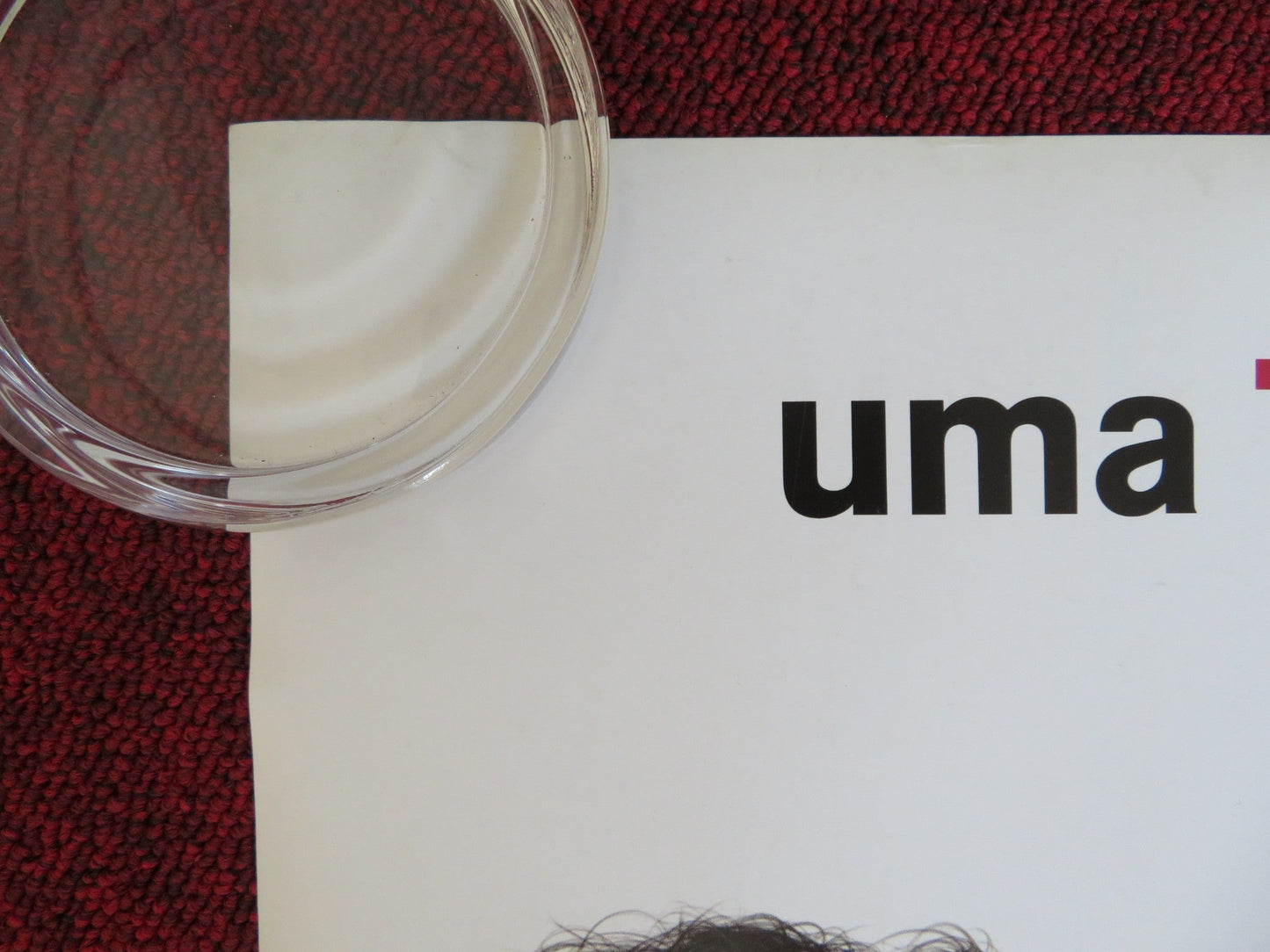 THE ACCIDENTAL HUSBAND UK QUAD ROLLED POSTER COLIN FIRTH UMA THURMAN 2008 Rendezvous Cinema Movie posters