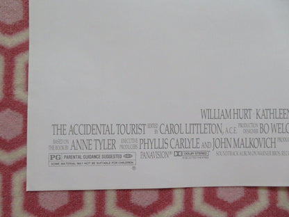 THE ACCIDENTAL TOURIST US ONE SHEET POSTER WILLIAM HURT KATHLEEN TURNER 1988 Movie posters