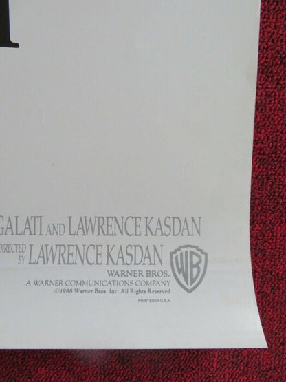 THE ACCIDENTAL TOURIST US ONE SHEET ROLLED POSTER WILLIAM HURT GEENA DAVIS 1980 Movie posters