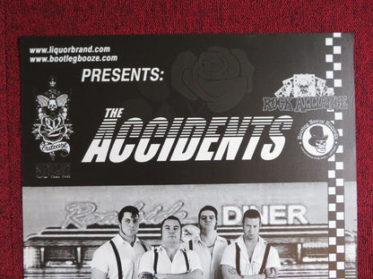 THE ACCIDENTS GERMAN MUSIC PROMO BAND POSTER 2005 Rendezvous Cinema Movie posters