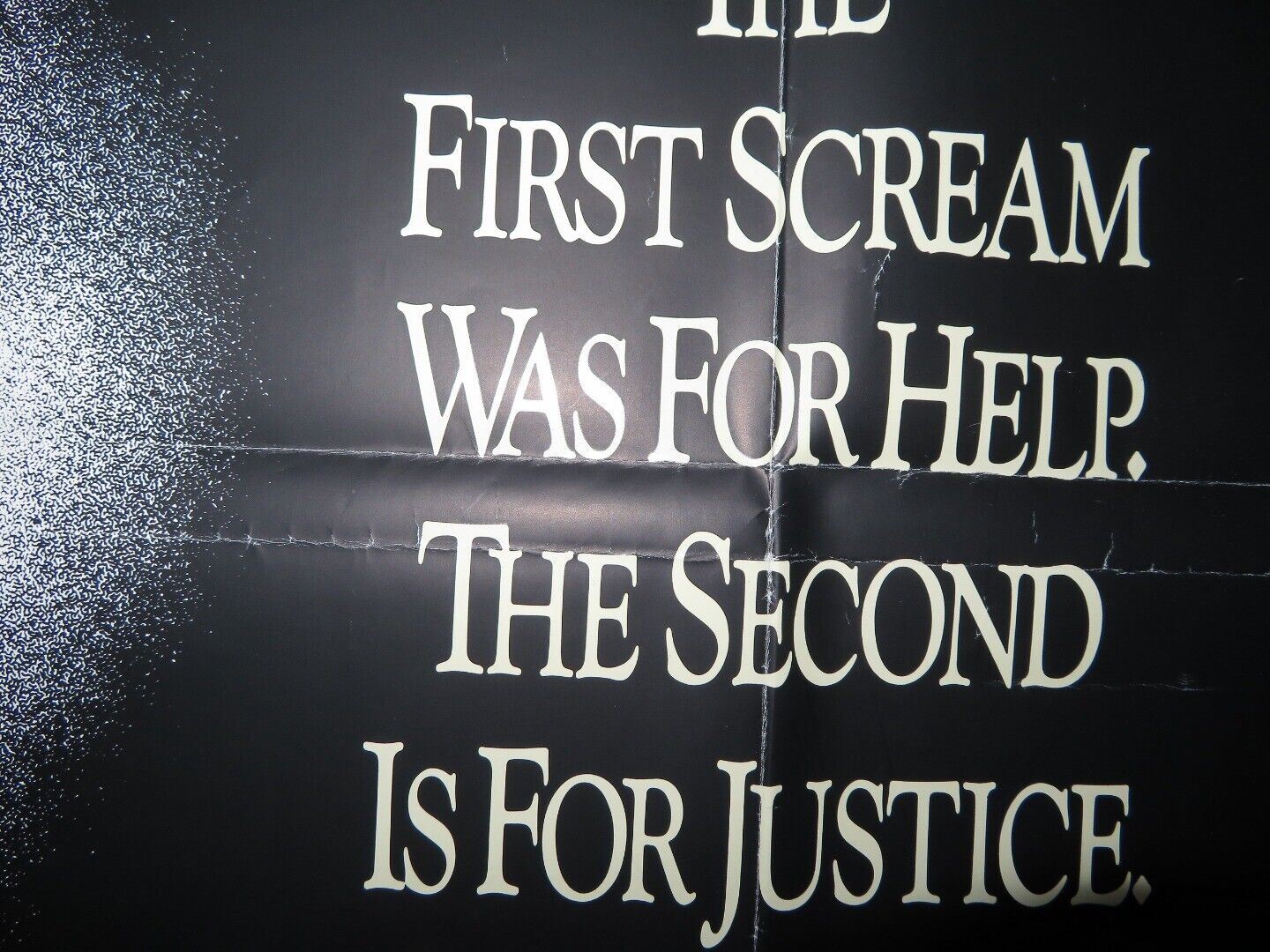 THE ACCUSED FOLDED US ONE SHEET POSTER JODIE FOSTER KELLY MCGILLIS 1988 Movie posters