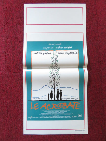 THE ACROBATS ITALIAN LOCANDINA POSTER VALERIA GOLINO LICIA MAGLIETTA 1987 Rendezvous Cinema Movie posters