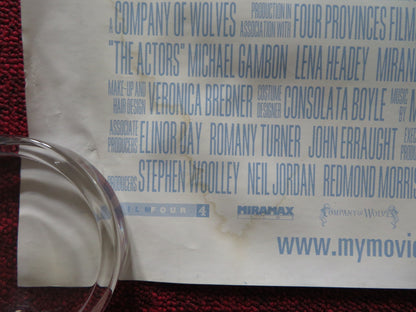 THE ACTORS UK QUAD (30"x 40") ROLLED POSTER MICHAEL CAINE DYLAN MORAN 2003 Rendezvous Cinema Movie posters