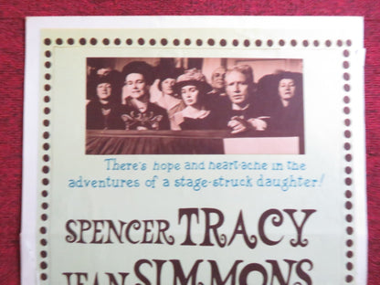 THE ACTRESS US INSERT (14"x 36") POSTER SPENCER TRACY JEAN SIMMONS 1953 Rendezvous Cinema Movie posters