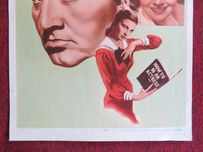THE ACTRESS US INSERT (14"x 36") POSTER SPENCER TRACY JEAN SIMMONS 1953 Rendezvous Cinema Movie posters