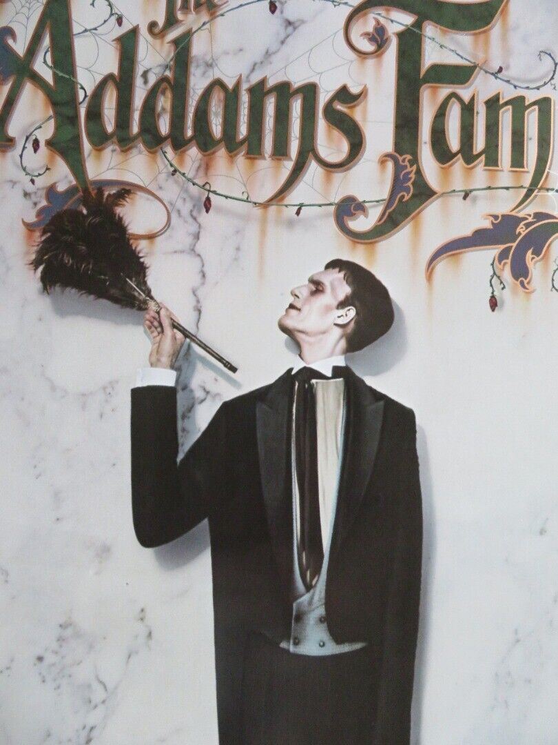 THE ADDAMS FAMILY US ONE SHEET ROLLED POSTER ANJELICIA HUSTON RAUL JULIA 1991 - Rendezvous Cinema