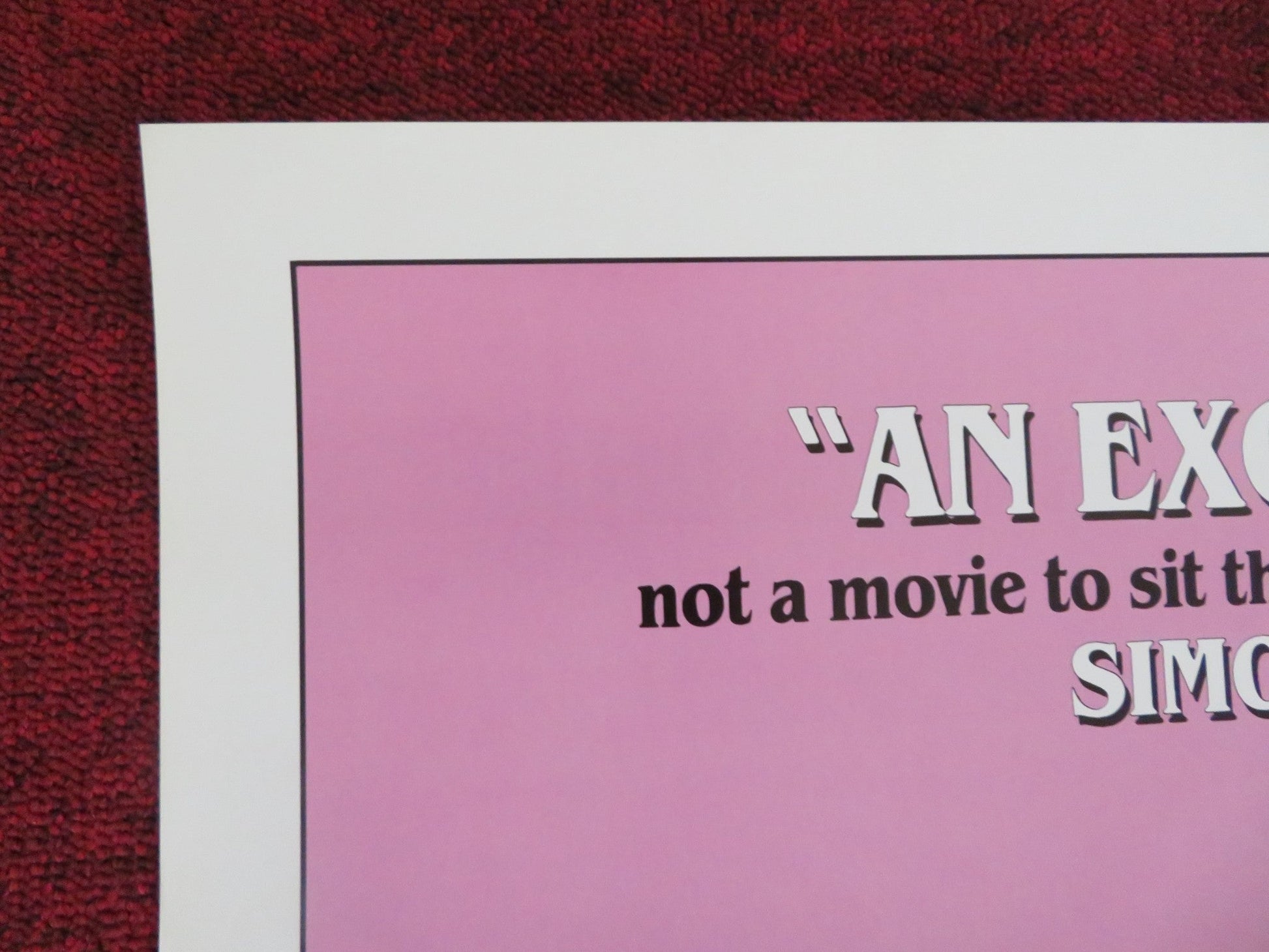 THE ADOLESCENT US ONE SHEET ROLLED POSTER SIMONE SIGNORET EDITH CLEVER 1979 Rendezvous Cinema Movie posters