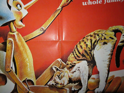 THE ADVENTURE OF PINOCCHIO US ONE SHEET POSTER 1978 Movie posters