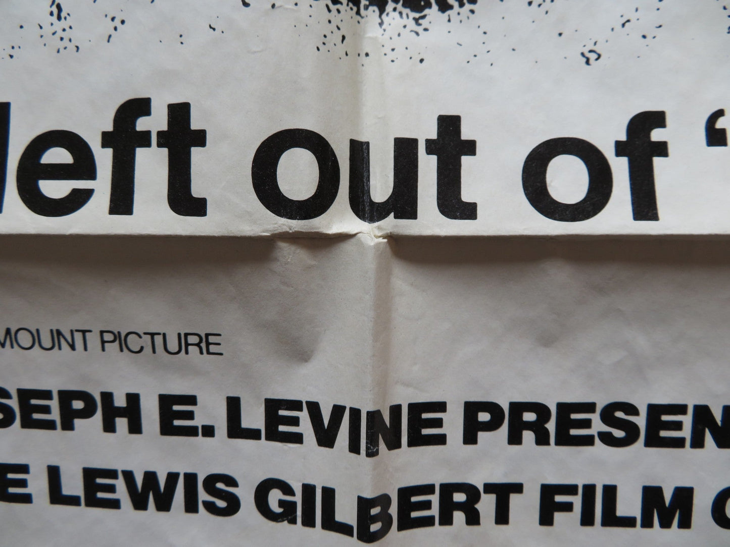 THE ADVENTURERS FOLDED US ONE SHEET POSTER CHARLES AZNAVOUR ALAN BADEL 1970 Rendezvous Cinema Movie posters