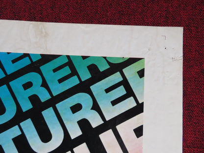 THE ADVENTURERS FOLDED US ONE SHEET POSTER CHARLES AZNAVOUR ALAN BADEL 1970 Rendezvous Cinema Movie posters