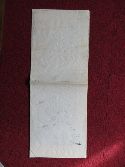 THE ADVENTURERS FOLDED US ONE SHEET POSTER CHARLES AZNAVOUR ALAN BADEL 1970 Rendezvous Cinema Movie posters