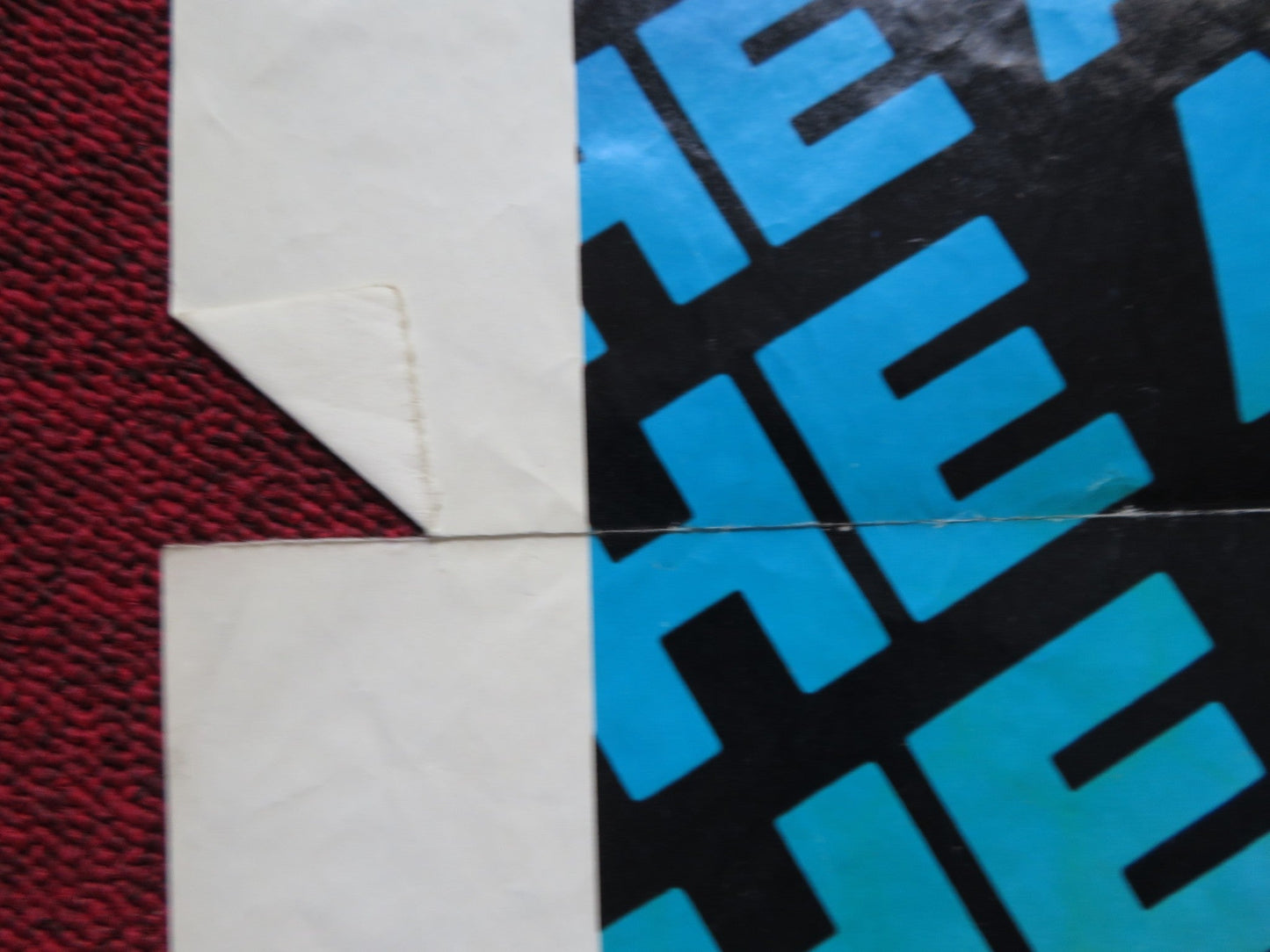 THE ADVENTURERS FOLDED US ONE SHEET POSTER CHARLES AZNAVOUR ALAN BADEL 1970 Rendezvous Cinema Movie posters