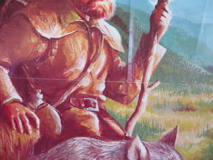 THE ADVENTURES OF FRONTIER FREMONT ONE SHEET POSTER 1975 Movie posters