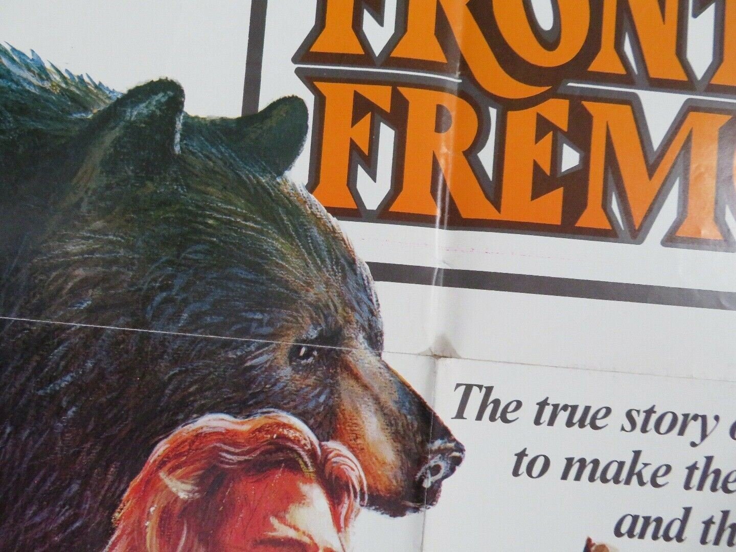 THE ADVENTURES OF FRONTIER FREMONT ONE SHEET POSTER 1975 Movie posters