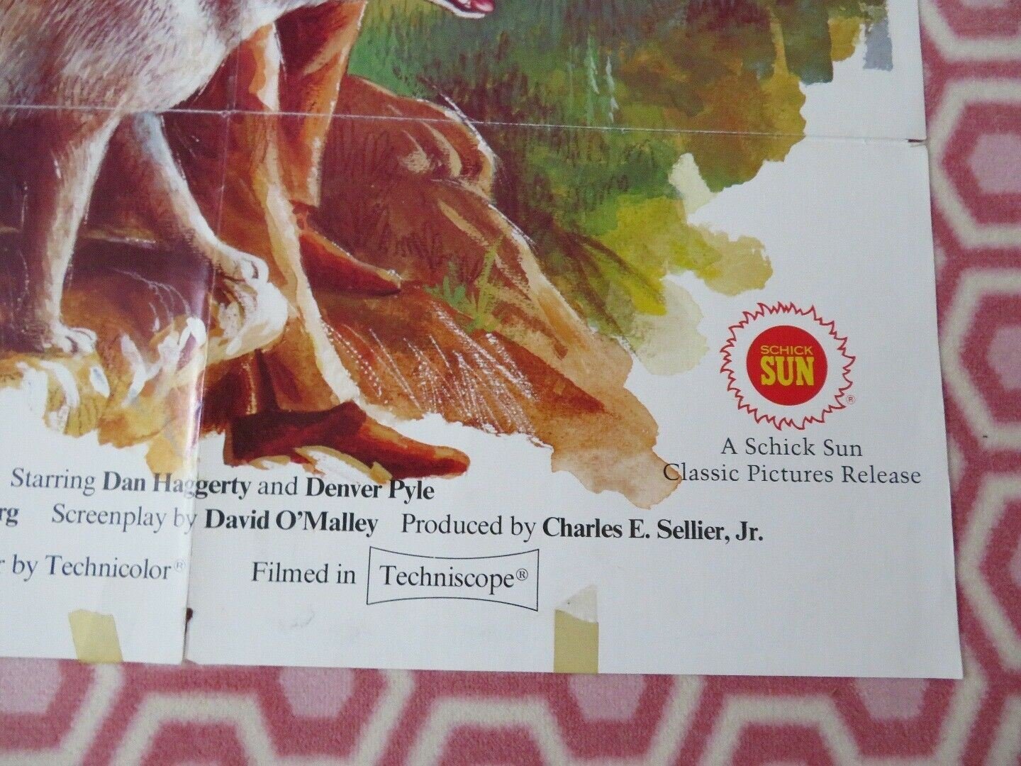 THE ADVENTURES OF FRONTIER FREMONT ONE SHEET POSTER 1975 Movie posters