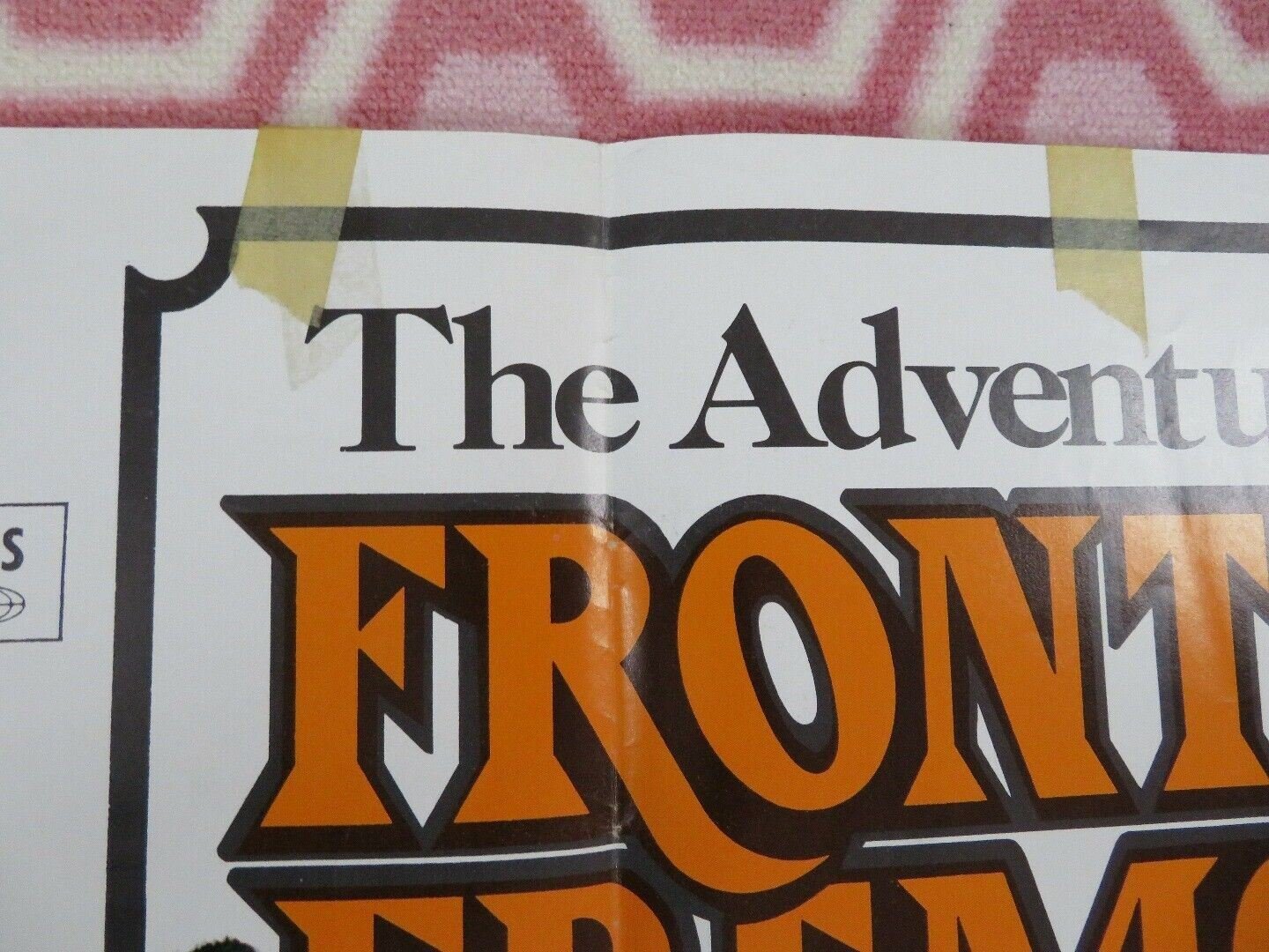 THE ADVENTURES OF FRONTIER FREMONT ONE SHEET POSTER 1975 Movie posters