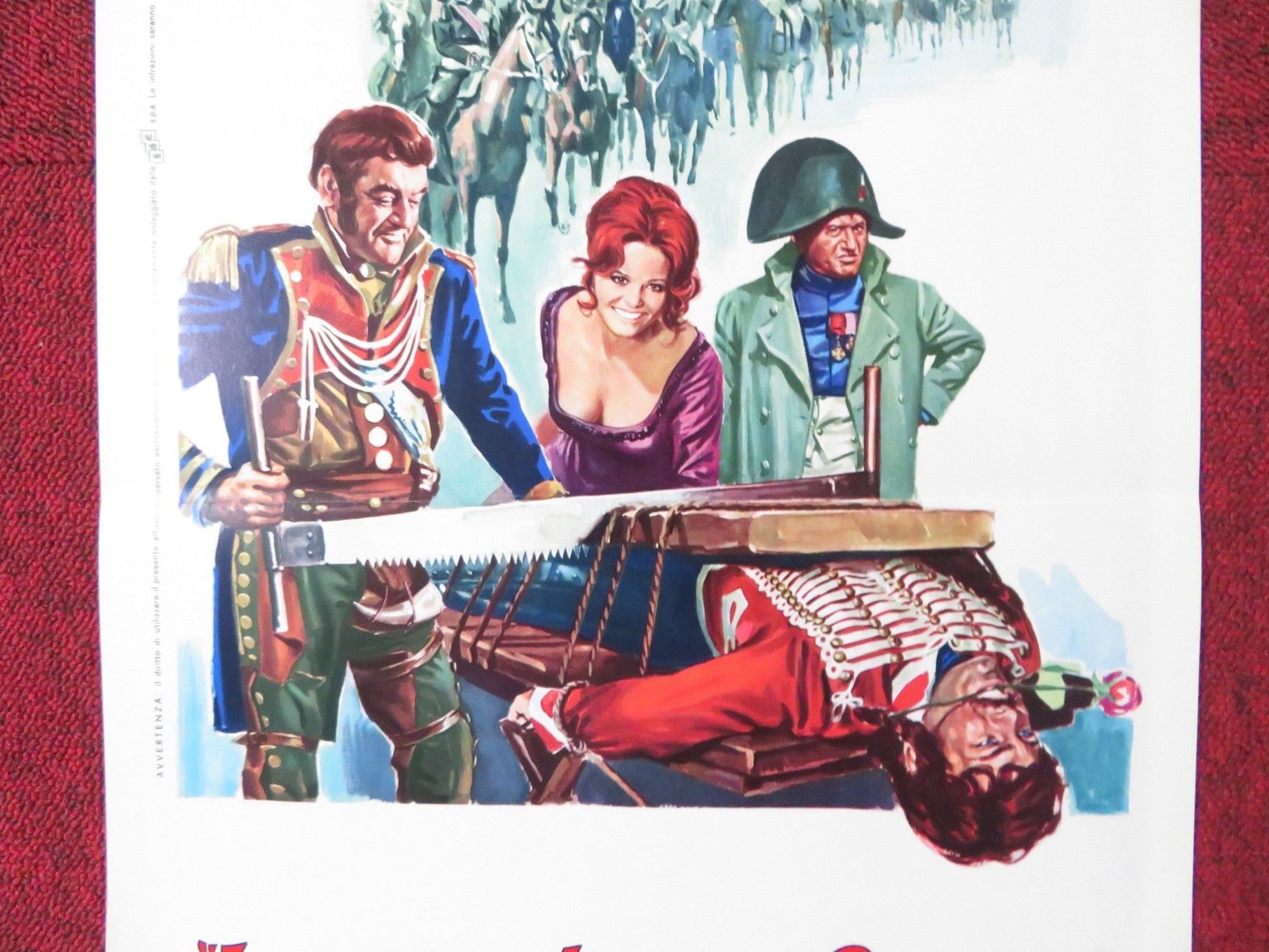 THE ADVENTURES OF GERARD ITALIAN LOCANDINA POSTER PETER MCENERY ELI WALLACH 1970 Rendezvous Cinema Movie posters