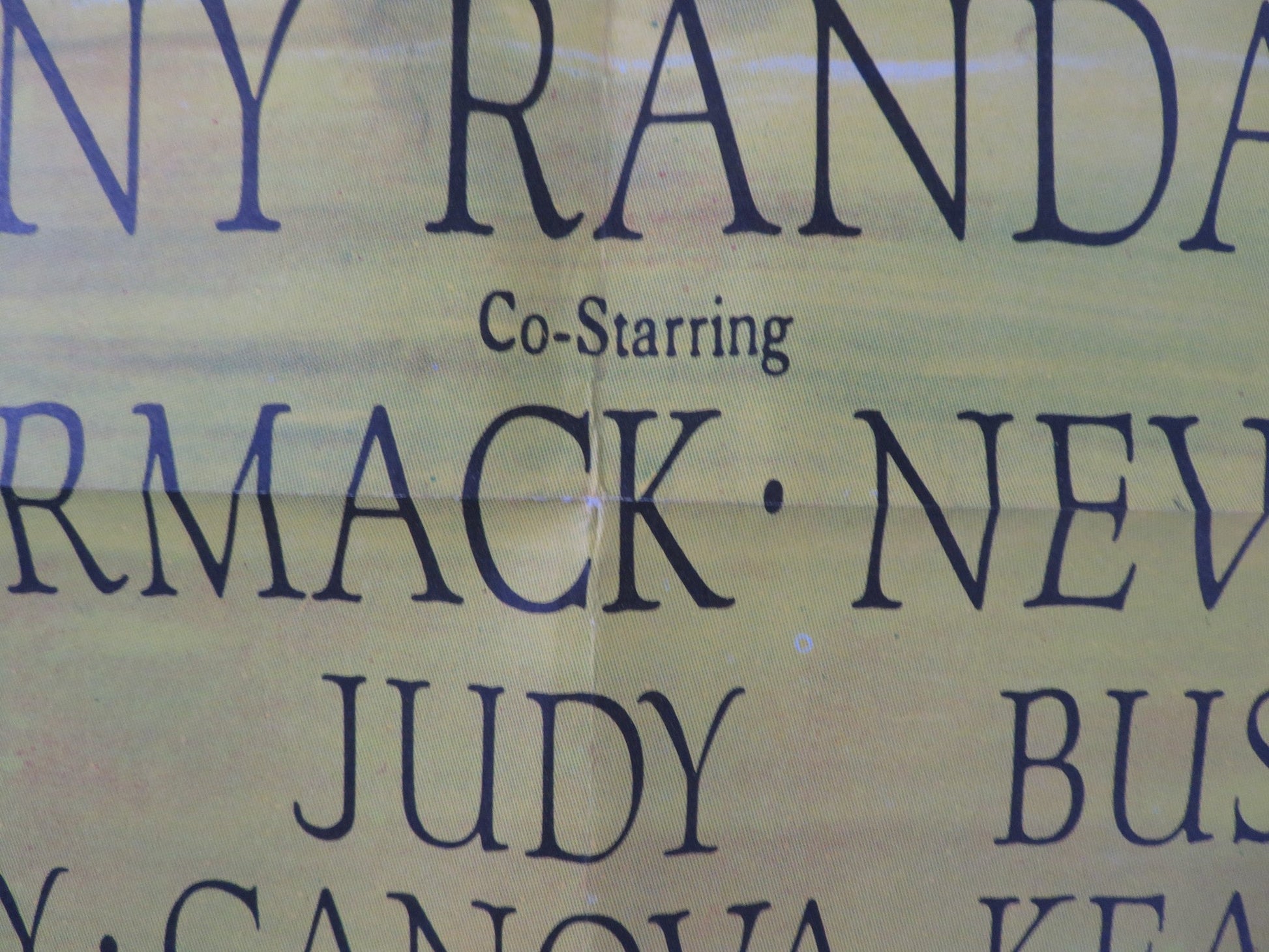 THE ADVENTURES OF HUCKLEBERRY FINN FOLDED US ONE SHEET POSTER TONY RANDALL 1960 Rendezvous Cinema Movie posters