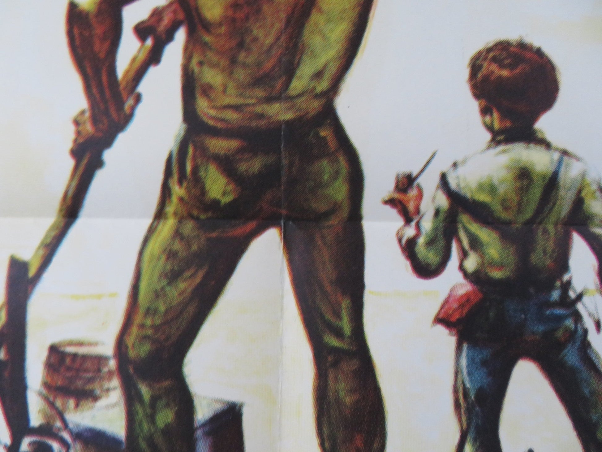 THE ADVENTURES OF HUCKLEBERRY FINN FOLDED US ONE SHEET POSTER TONY RANDALL 1960 Rendezvous Cinema Movie posters