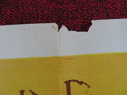 THE ADVENTURES OF HUCKLEBERRY FINN FOLDED US ONE SHEET POSTER TONY RANDALL 1960 Rendezvous Cinema Movie posters