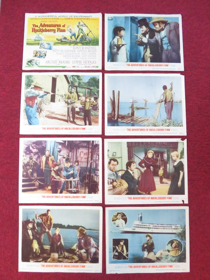 THE ADVENTURES OF HUCKLEBERRY FINN US LOBBY CARD FULL SET TONY RANDALL 1960 Rendezvous Cinema Movie posters