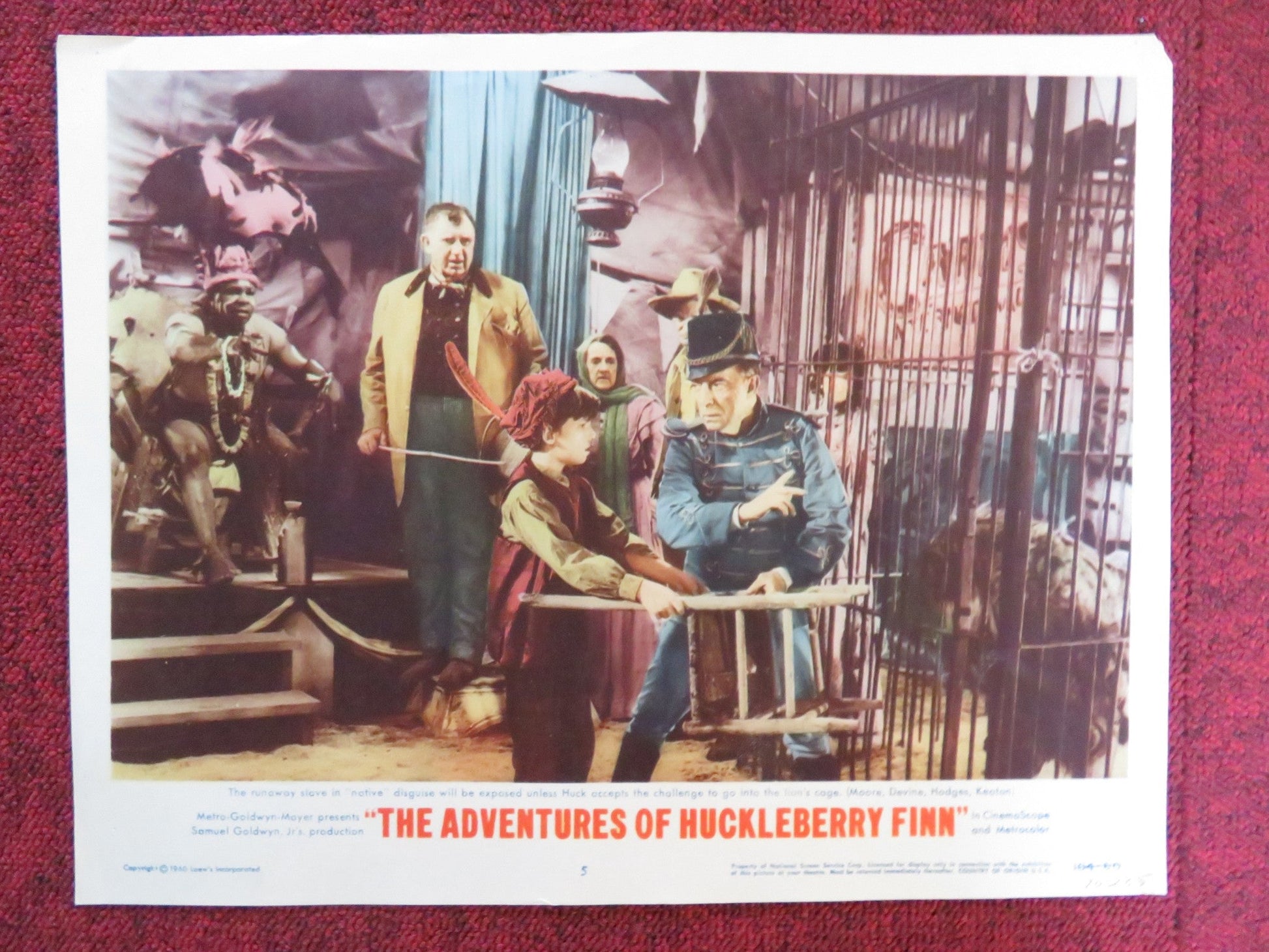 THE ADVENTURES OF HUCKLEBERRY FINN US LOBBY CARD FULL SET TONY RANDALL 1960 Rendezvous Cinema Movie posters