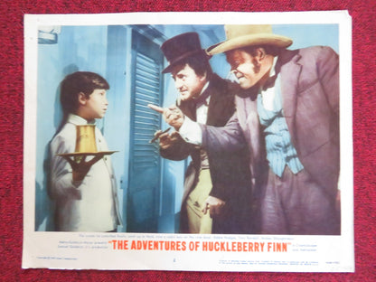 THE ADVENTURES OF HUCKLEBERRY FINN US LOBBY CARD FULL SET TONY RANDALL 1960 Rendezvous Cinema Movie posters