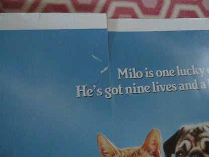 THE ADVENTURES OF MILO AND OTIS US ONE SHEET POSTER DUDLEY MOORE 1989 Movie posters