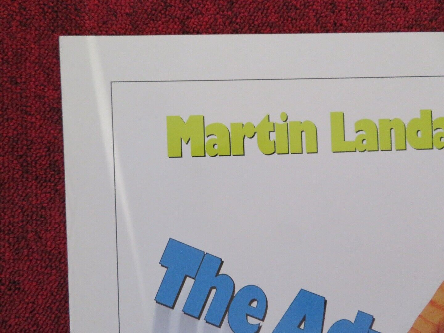 THE ADVENTURES OF PINOCCHIO FOLDED US ONE SHEET POSTER MARTIN LANDAU 1996 Movie posters