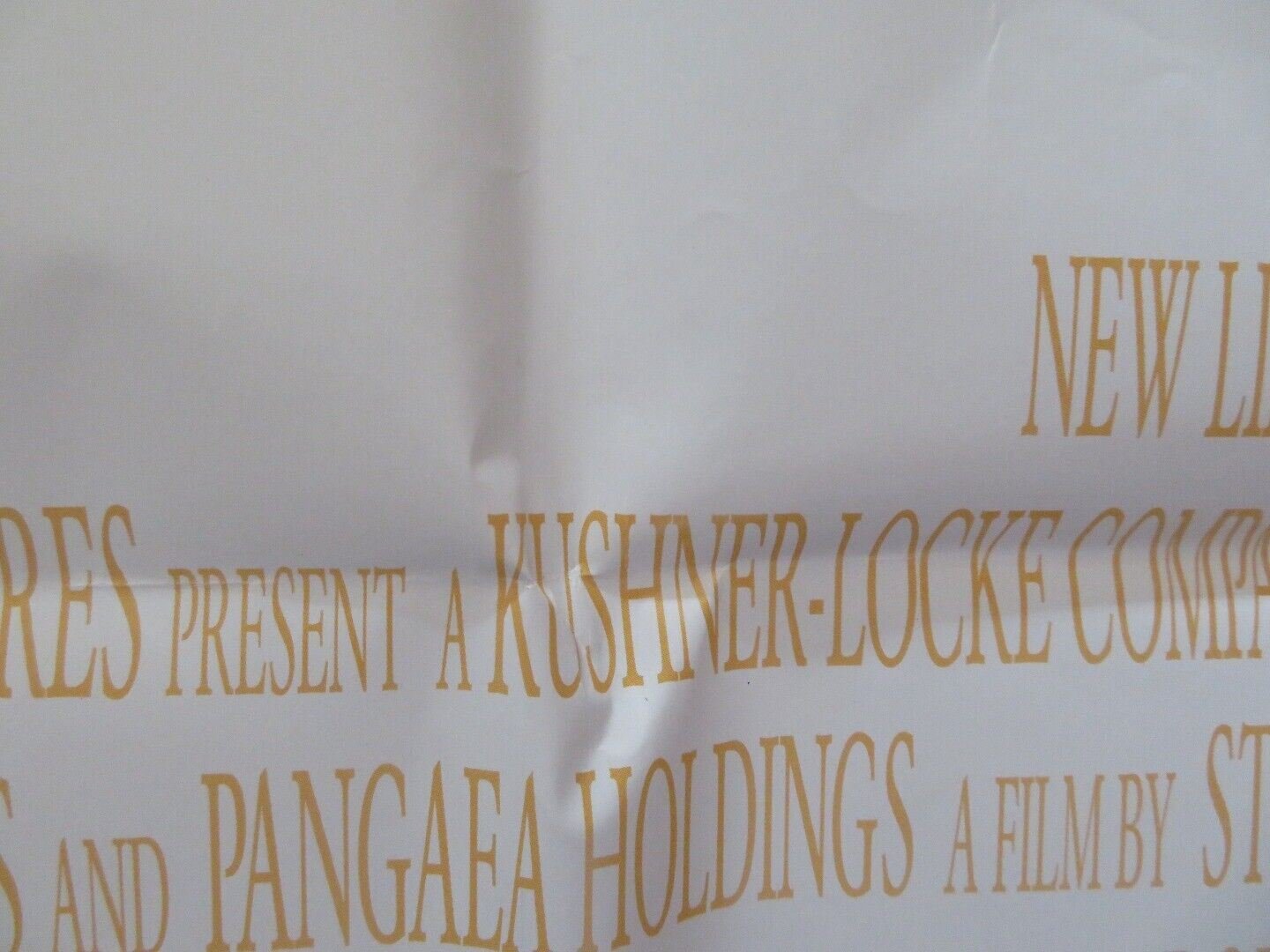 THE ADVENTURES OF PINOCCHIO FOLDED US ONE SHEET POSTER MARTIN LANDAU 1996 Movie posters