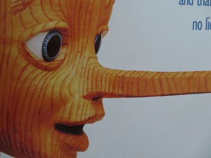 THE ADVENTURES OF PINOCCHIO US ONE SHEET ROLLED POSTER MARTIN LANDAU 1996 Movie posters