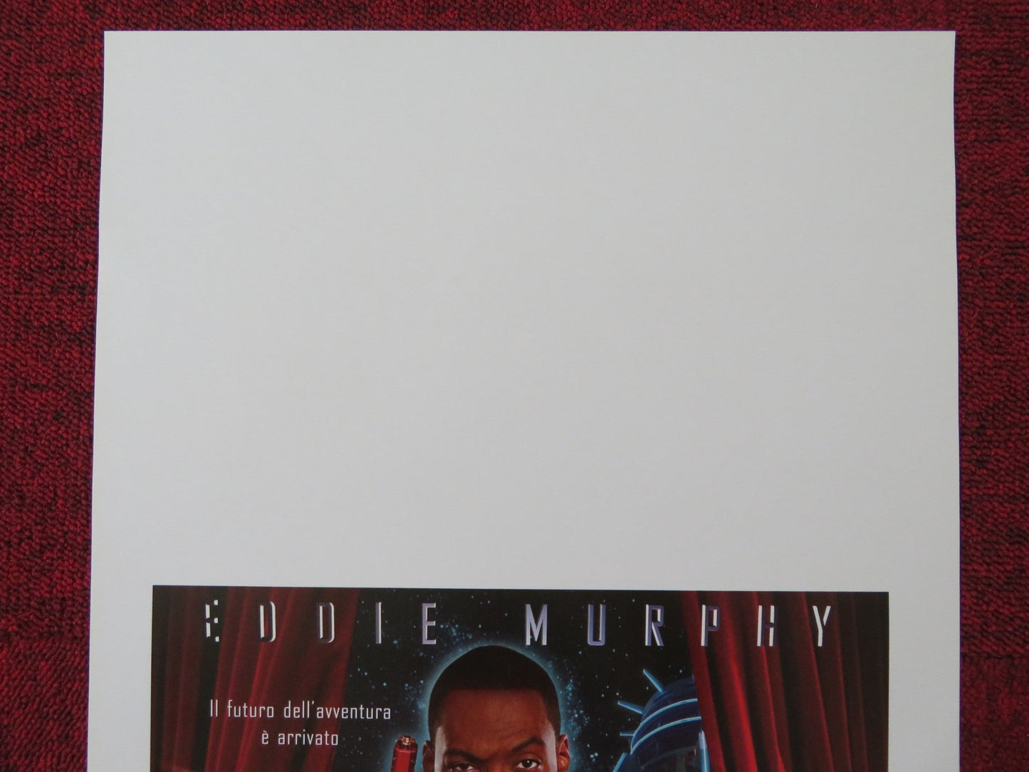 THE ADVENTURES OF PLUTO NASH ITALIAN LOCANDINA POSTER EDDIE MURPHY 2002 Rendezvous Cinema Movie posters