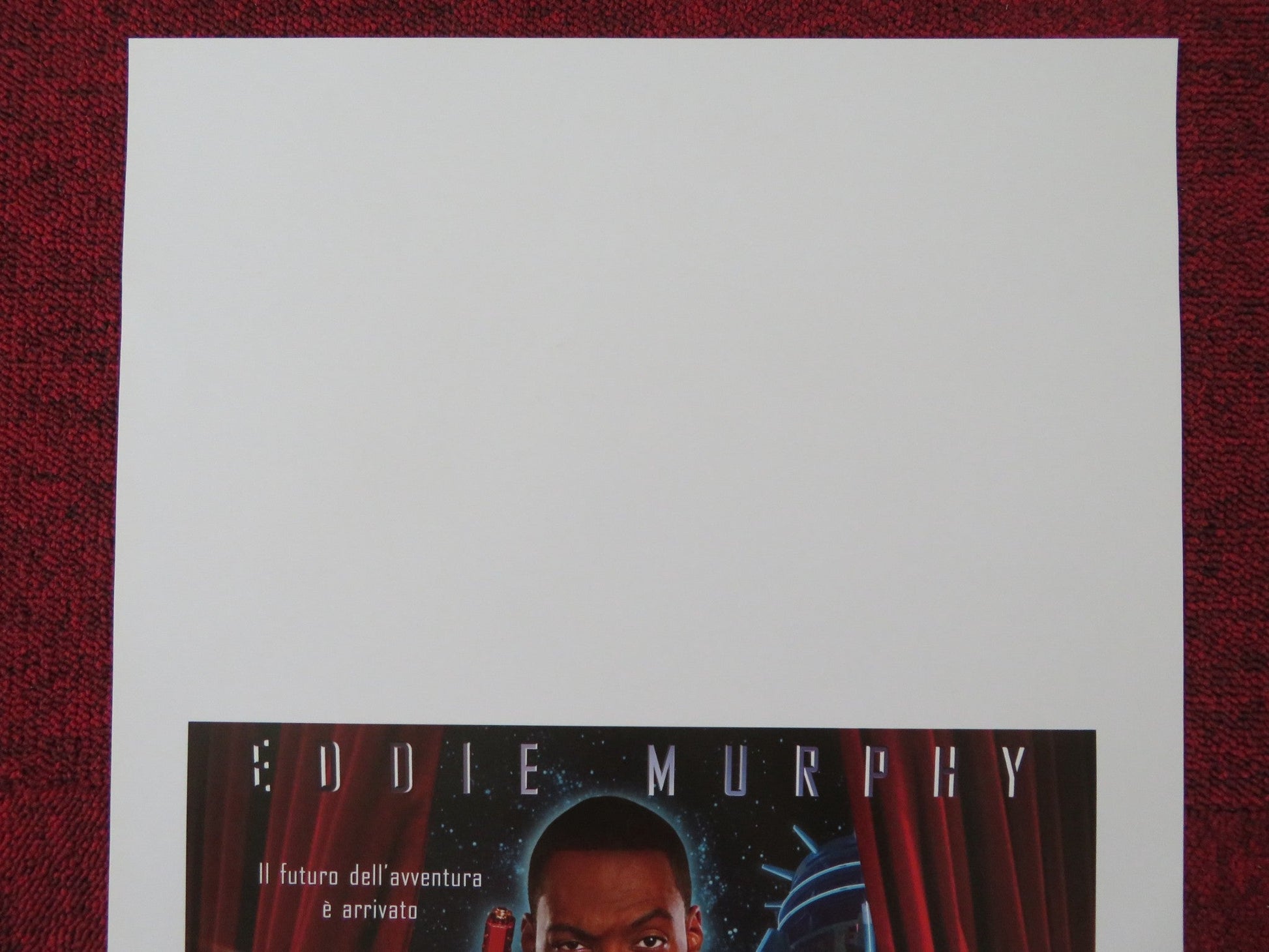 THE ADVENTURES OF PLUTO NASH ITALIAN LOCANDINA POSTER EDDIE MURPHY 2002 Rendezvous Cinema Movie posters