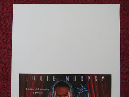 THE ADVENTURES OF PLUTO NASH ITALIAN LOCANDINA POSTER EDDIE MURPHY 2002 Rendezvous Cinema Movie posters