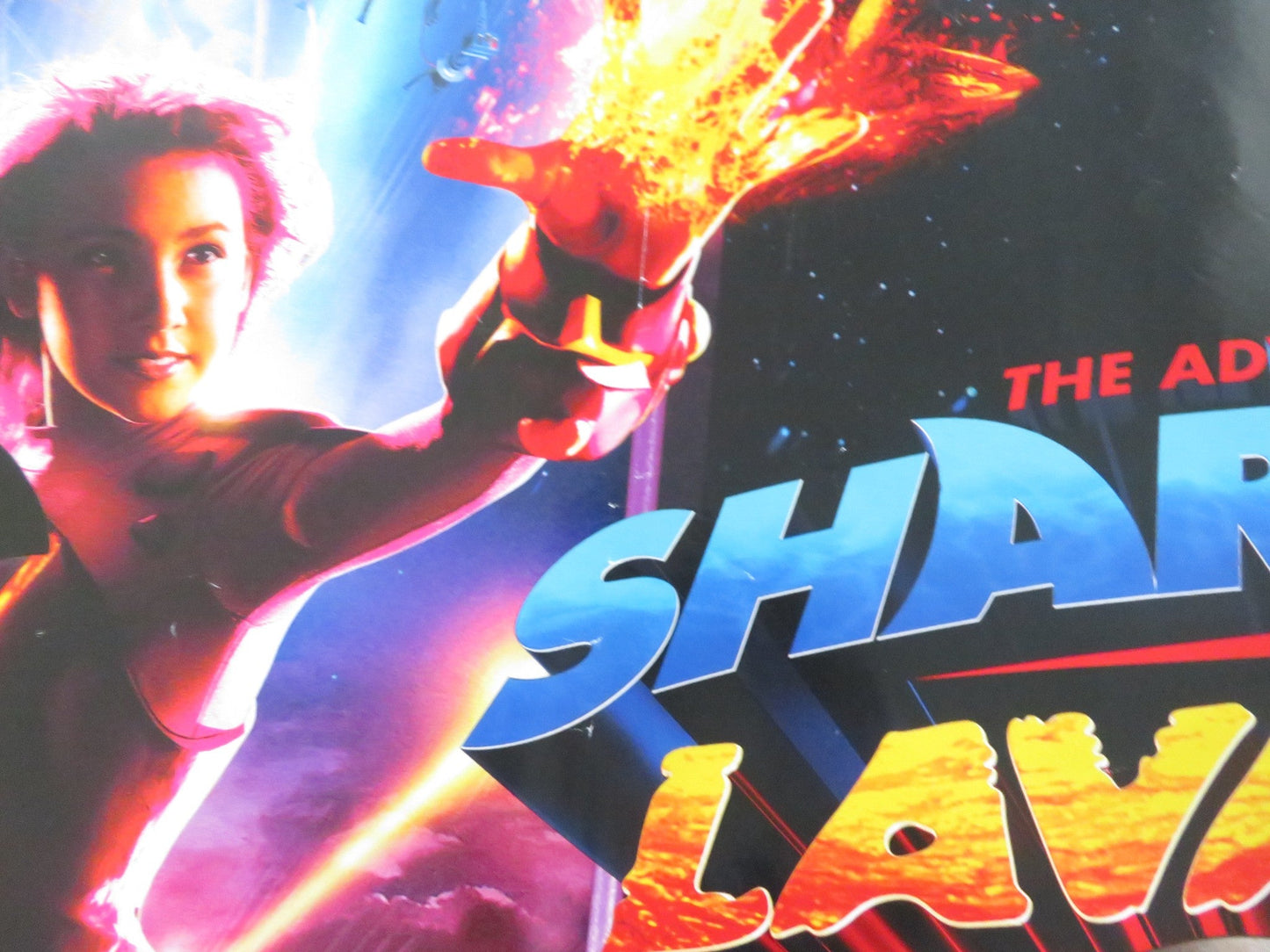 THE ADVENTURES OF SHARKBOY AND LAVAGIRL 3 - D UK QUAD (30"x 40") ROLLED POSTER '05 Rendezvous Cinema Movie posters