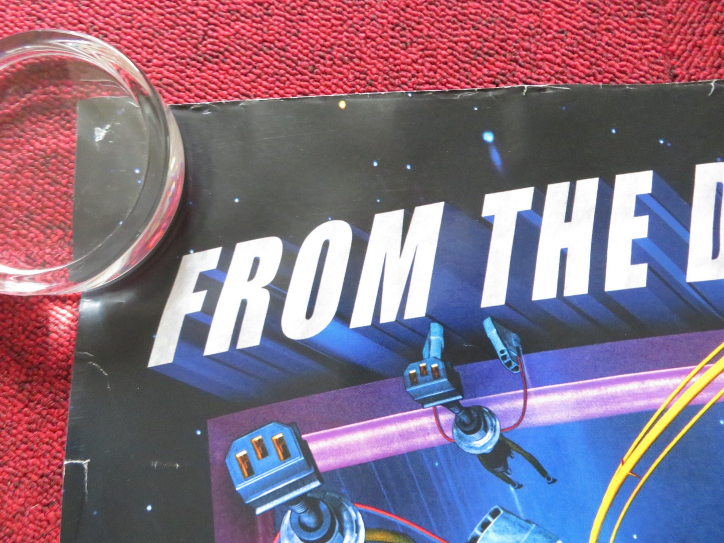 THE ADVENTURES OF SHARKBOY AND LAVAGIRL 3 - D UK QUAD (30"x 40") ROLLED POSTER '05 Rendezvous Cinema Movie posters