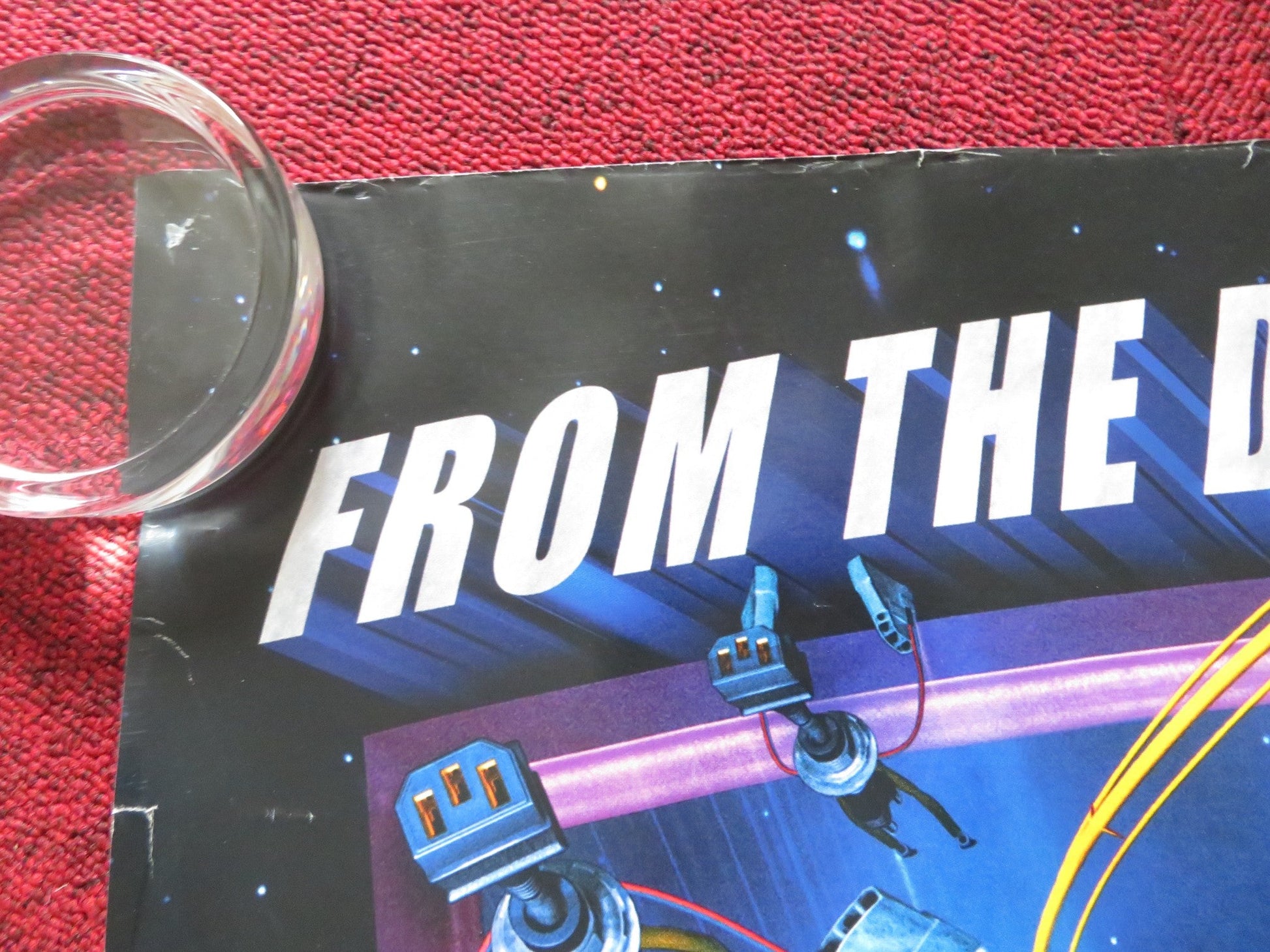 THE ADVENTURES OF SHARKBOY AND LAVAGIRL 3 - D UK QUAD (30"x 40") ROLLED POSTER '05 Rendezvous Cinema Movie posters