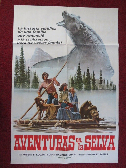 THE ADVENTURES OF THE WILDERNESS FAMILY ARGENTINA ONE SHEET POSTER 1975 - Rendezvous Cinema