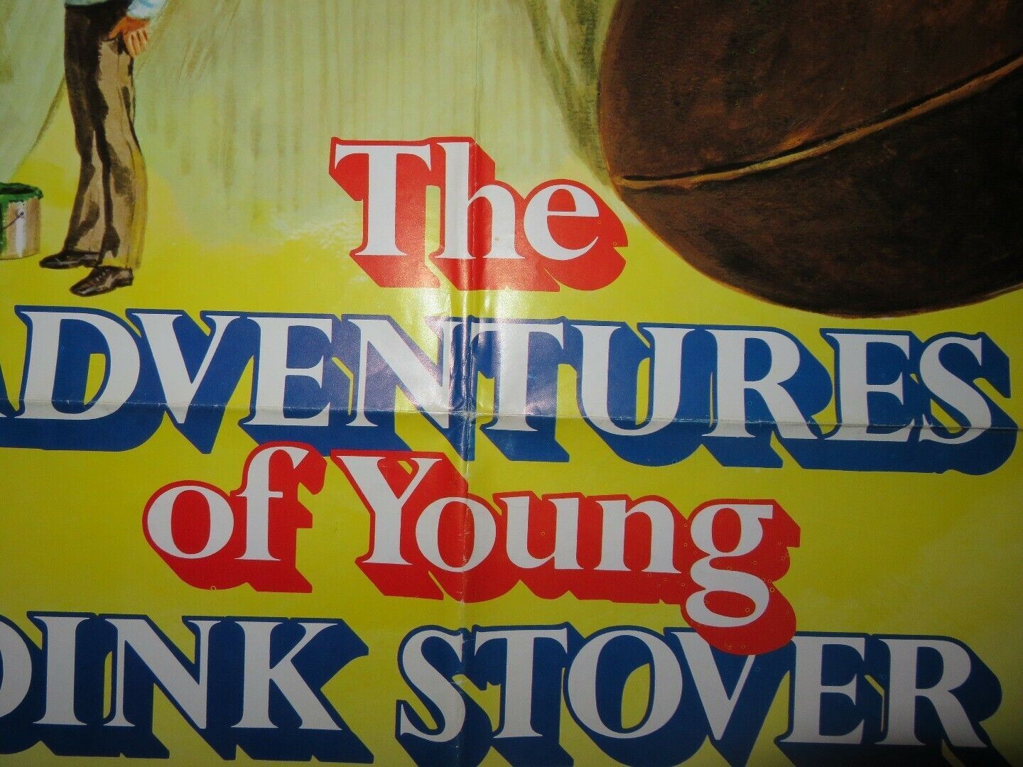 THE ADVENTURES OF YOUNG DINK STOVER (HAPPY YEARS) US ONE SHEET POSTER R1973 Movie posters