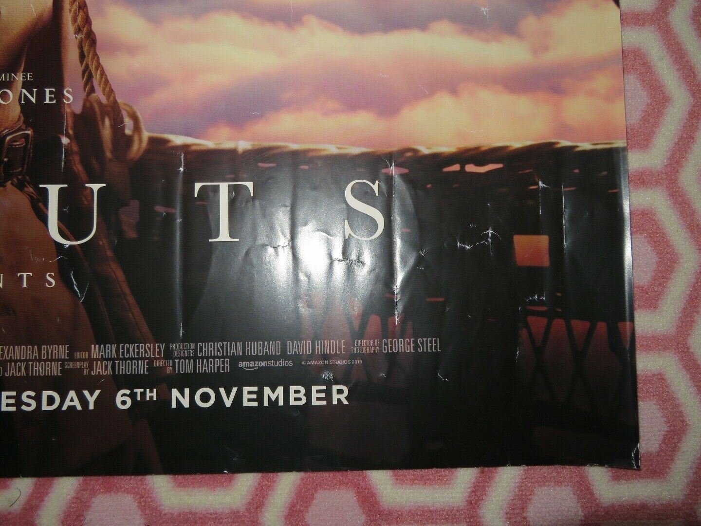 THE AERONAUTS QUAD (30"x 40") ROLLED POSTER EDDIE REDMAYNE FELICITY JONES 2019 Movie posters