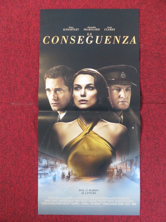 THE AFTERMATH ITALIAN LOCANDINA POSTER KEIRA KNIGHTLEY ALEXANDER SKARSGARD 2019 Rendezvous Cinema Movie posters