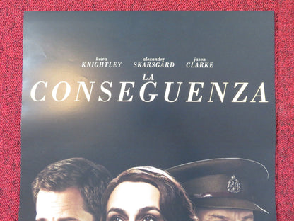 THE AFTERMATH ITALIAN LOCANDINA POSTER KEIRA KNIGHTLEY ALEXANDER SKARSGARD 2019 Rendezvous Cinema Movie posters