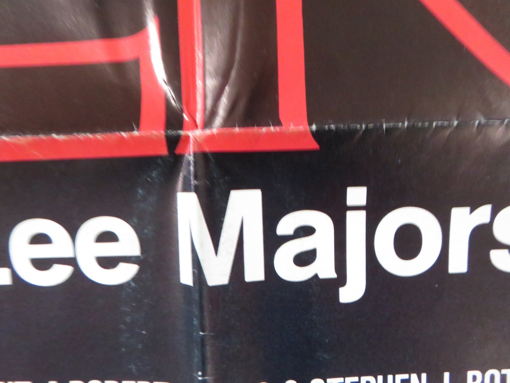 THE AGENCY FOLDED US ONE SHEET POSTER ROBERT MITCHUM LEE MAJORS 1980 Rendezvous Cinema Movie posters