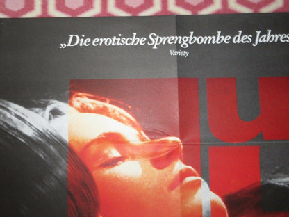 THE AGES OF LULU GERMAN A1 (33"x 23") POSTER FRANCESCA NERI BIGAS LUNA 1990 Movie posters