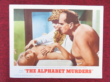 THE ALPHABET MURDERS US LOBBY CARD FULL SET TONY RANDALL ANITA EKBERG 1965 Rendezvous Cinema Movie posters