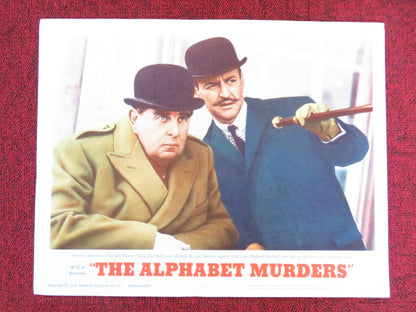 THE ALPHABET MURDERS US LOBBY CARD FULL SET TONY RANDALL ANITA EKBERG 1965 Rendezvous Cinema Movie posters
