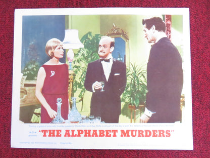 THE ALPHABET MURDERS US LOBBY CARD FULL SET TONY RANDALL ANITA EKBERG 1965 Rendezvous Cinema Movie posters