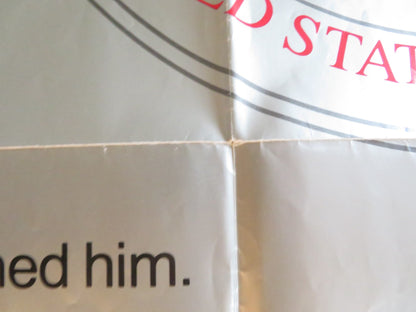 THE AMATEUR FOLDED US ONE SHEET POSTER JOHN SAVAGE CHRISTOPHER PLUMMER 1982 Rendezvous Cinema Movie posters