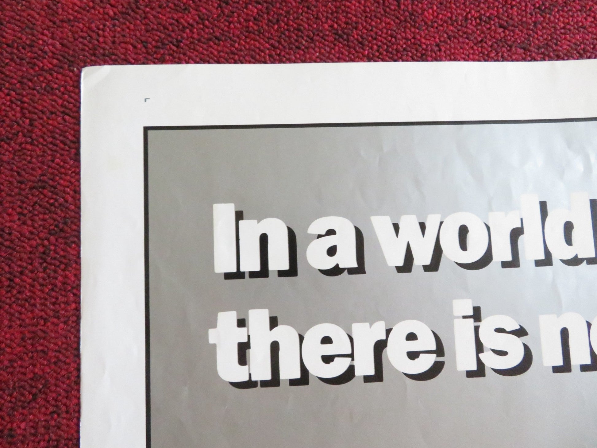 THE AMATEUR FOLDED US ONE SHEET POSTER JOHN SAVAGE CHRISTOPHER PLUMMER 1982 Rendezvous Cinema Movie posters