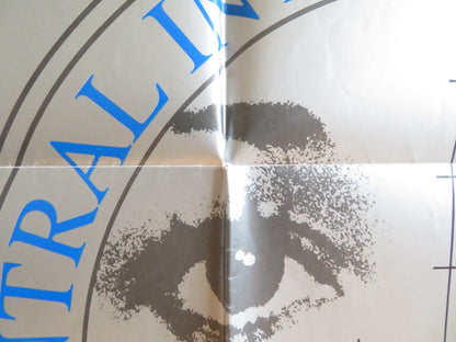 THE AMATEUR FOLDED US ONE SHEET POSTER JOHN SAVAGE CHRISTOPHER PLUMMER 1982 Rendezvous Cinema Movie posters